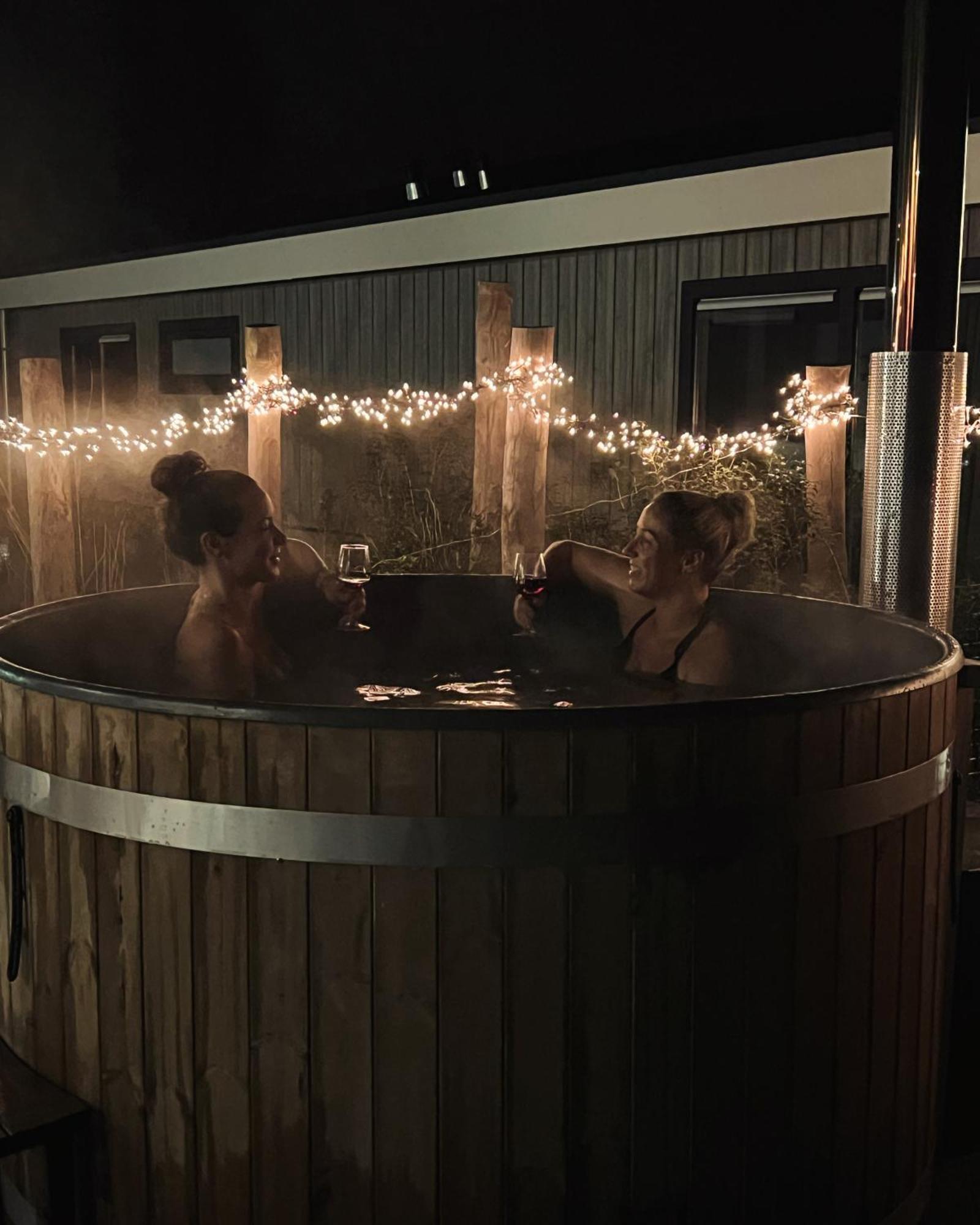 Wellness Chalet Veluwemeer 比丁赫伊曾 外观 照片