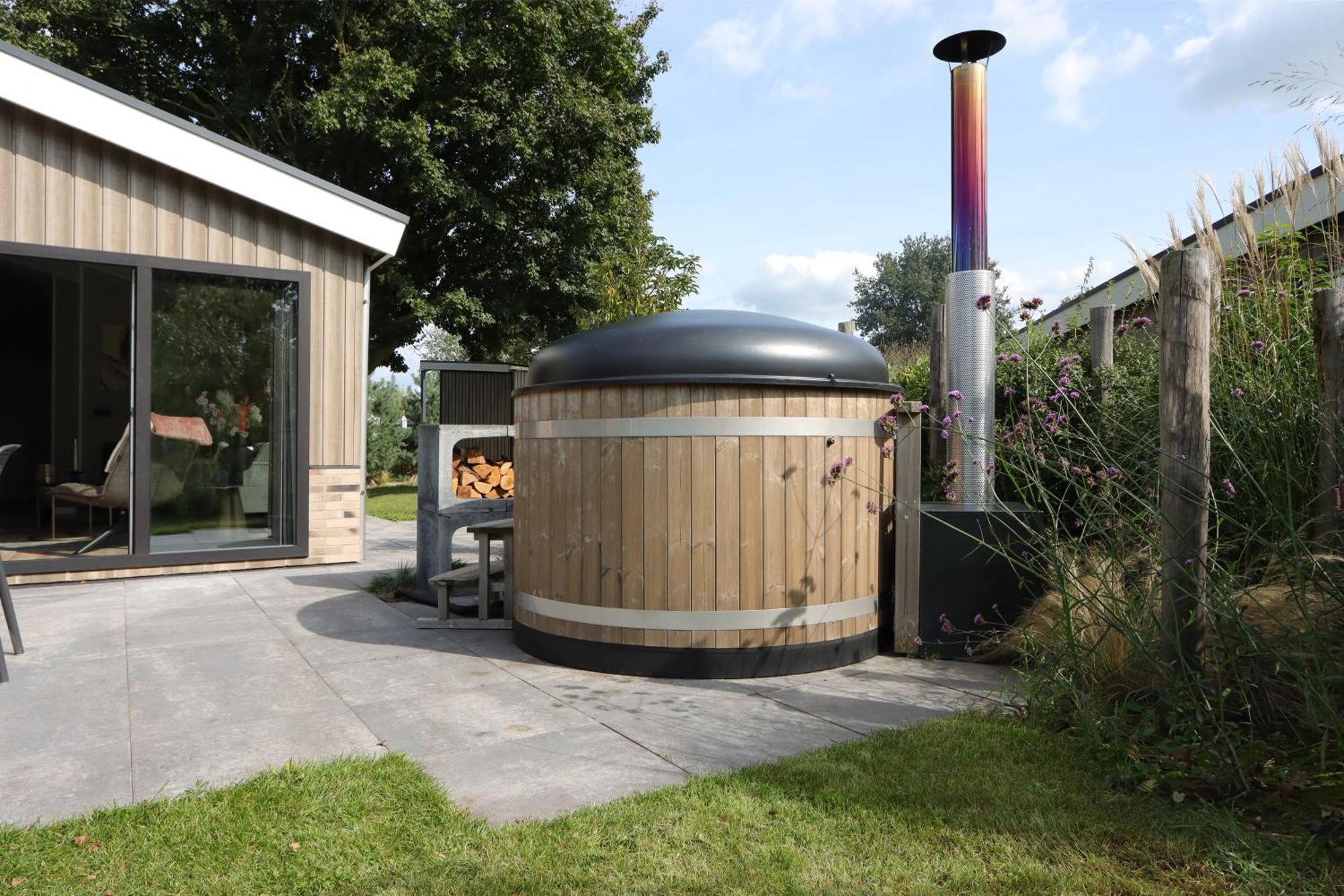 Wellness Chalet Veluwemeer 比丁赫伊曾 外观 照片