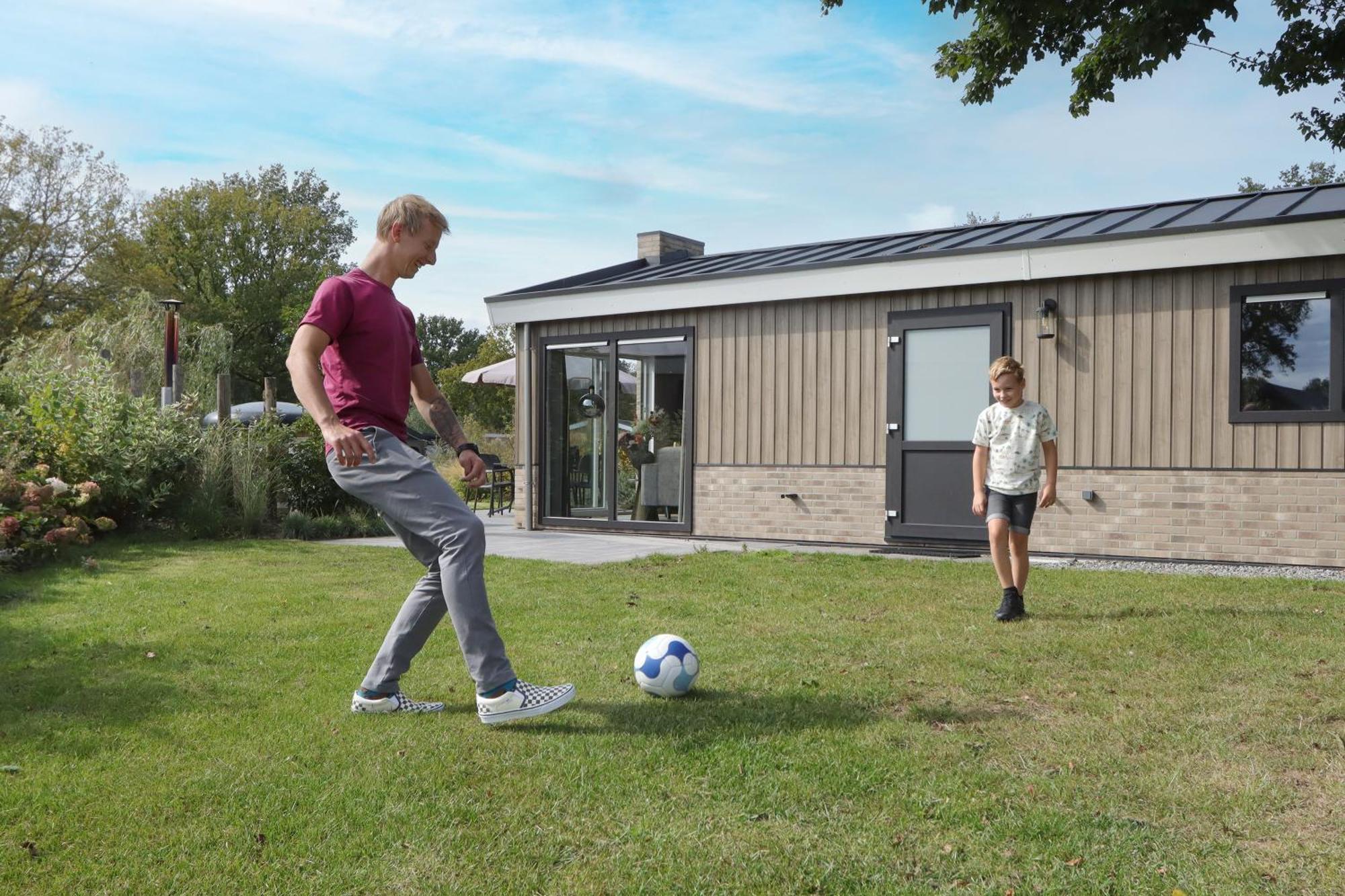 Wellness Chalet Veluwemeer 比丁赫伊曾 外观 照片