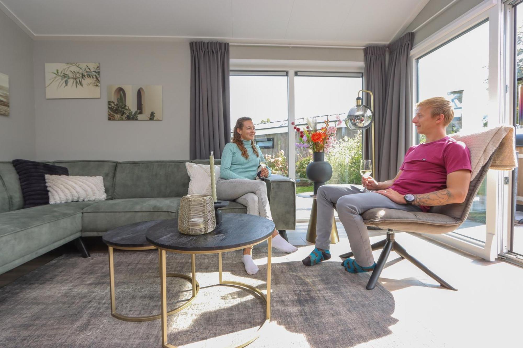Wellness Chalet Veluwemeer 比丁赫伊曾 外观 照片